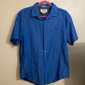 Large blue Original Penguin short sleeve button down BUNDLE & SAVE